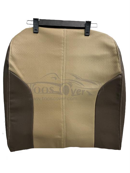 روکش صندلی نیسان ماکسیما چرم وسط سوزنی کرم بژ سدری